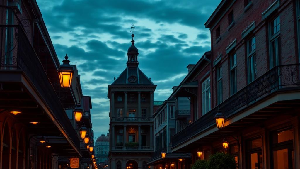 New Orleans Louisiana French Quarter at twilight — appliance repair service in Louisiana