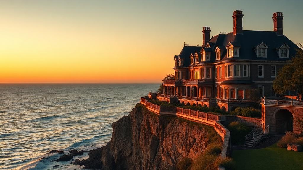 Newport Rhode Island Gilded Age mansion on Cliff Walk — appliance repair service in Rhode Island